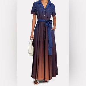 ISO Staud Millie ombré maxi dress